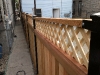 Red Cedar Wood Fence w/ Lattice1